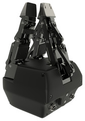 Naklejka premium Three finger robot gripper