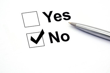 pen over document, select No.