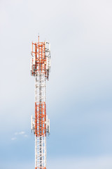 Telephone antennas tower