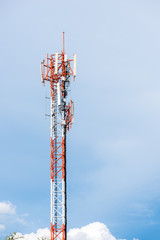 Telephone antennas tower