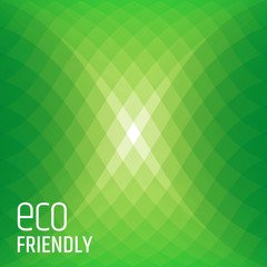 Green background. Vector illustration.