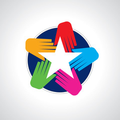 design for teamwork concept