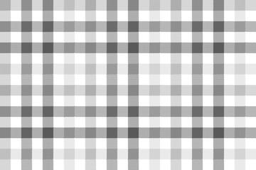 Gray check plaid seamless pattern