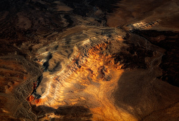 Glowing Mountains near Las Vegas