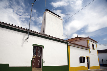 Village of Motrinos, municipality of Reguengos de Monsaraz, Alentejo region, southeastern Portugal - obrazy, fototapety, plakaty