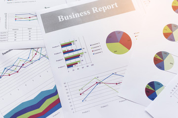 business graph information diagram