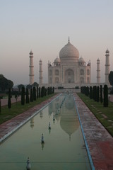 Taj Mahal  at Sunrise