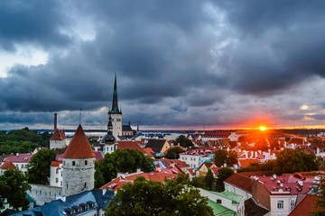 Sonnenaufgang Tallinn