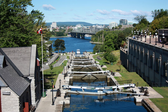 Rideau Kanal in Ottawa