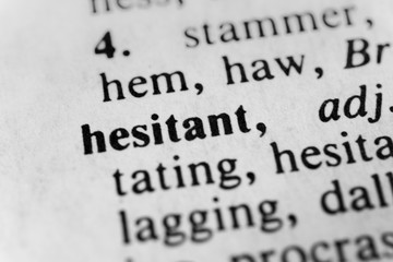 Hesitant