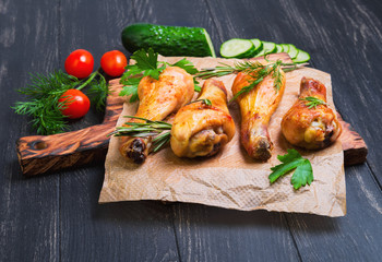 Chicken with vegetables