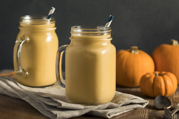 Healhty Organic Pumpkin Smoothie