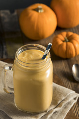 Healhty Organic Pumpkin Smoothie