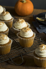Sweet Homemade Pumpkin Spice Cupcakes