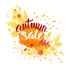Autumn sale design
