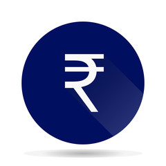 Indian Rupee Currency Sign vector illustration.