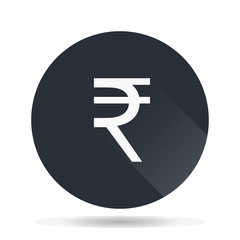 Indian Rupee Currency Sign vector illustration.