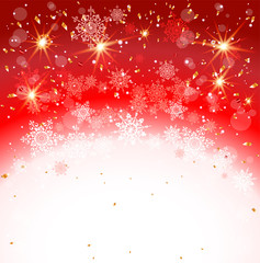 Red holiday backdrop