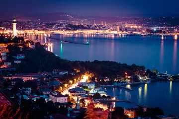 evening in the gulf of Trieste