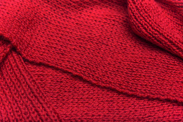 Texture of the knitted fabric.