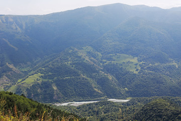view of the Caucasian ridge