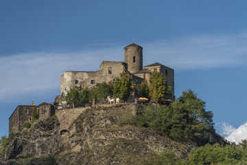 Castle Strekov in nice sunny day