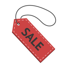 sale badge isolated on white