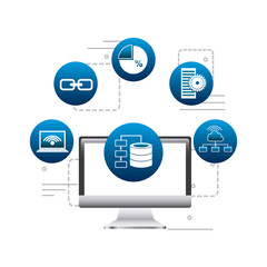 search engine optimization icons vector illustration design