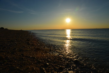 Naklejka premium Sunset