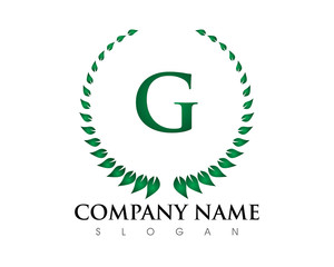 G Letter Leaf Logo