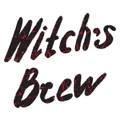 Halloween poster with text