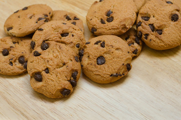 Butter Cookie with Chocolate Chips.