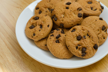 Butter Cookie with Chocolate Chips.