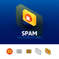Spam icon in different style