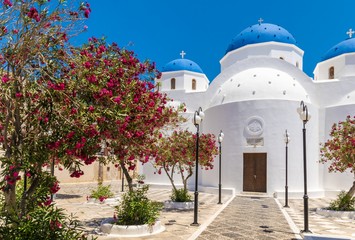 Church in Oia islands , Santorini, Greece