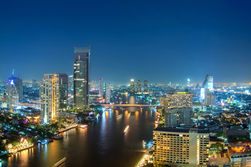 Fototapeta na wymiar bangkok city view