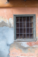 Vintage wooden window