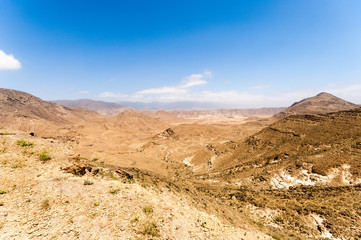 Fototapeta na wymiar Highlands of Salalah, Dhofar, Sultanate of Oman