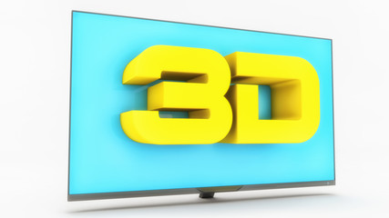 3D Television screen