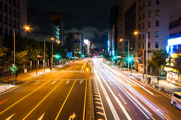Tokyo City lights
