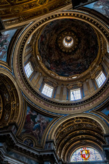 L'&eacute;glise Sainte-Agn&egrave;s-en-Agone sur la place Navone &agrave; Rome