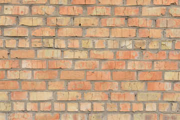 Brick texture with scratches and cracks