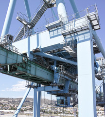 detail of a gantry