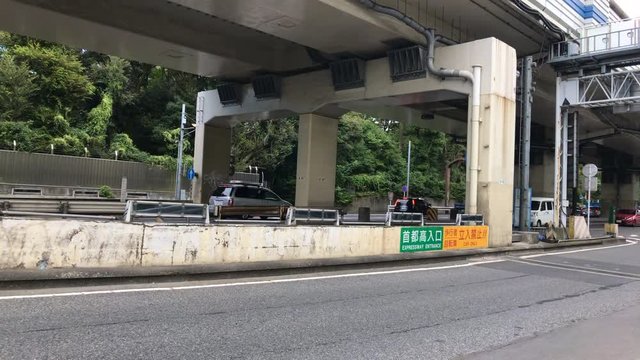 4K time-lapse video of japanese road

