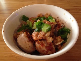 Sukhothai style spicy pork meatballs