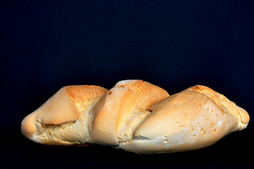 isolated spanish bread