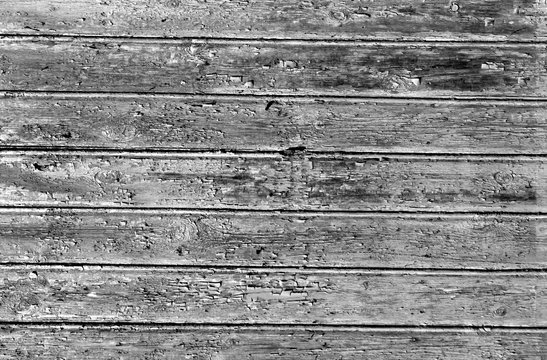 black and white weathered wood house wall