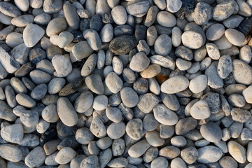 Black pebble stone background