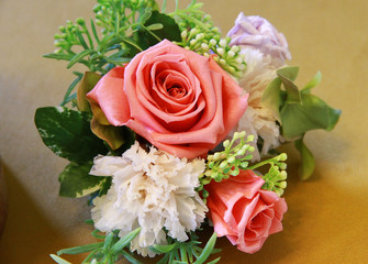 Scenery with the flower