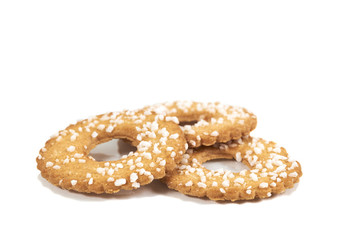 Cookies with sugar topping
